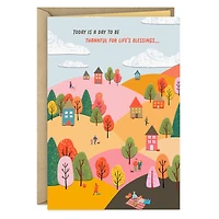 Thankful for Life's Blessings Thanksgiving Card for only USD 2.00 | Hallmark