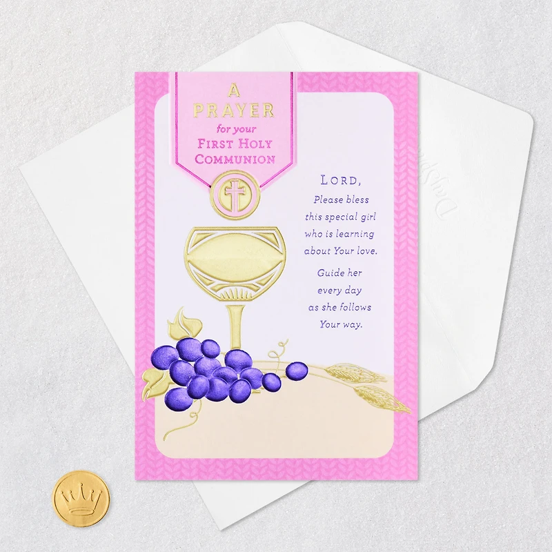 Lord, Bless this Special Girl First Communion Card for Her for only USD 4.99 | Hallmark
