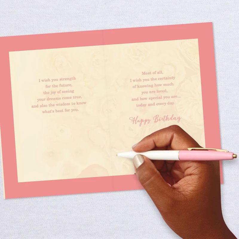 You're Loved Floral Birthday Card for Granddaughter for only USD 2.59 | Hallmark