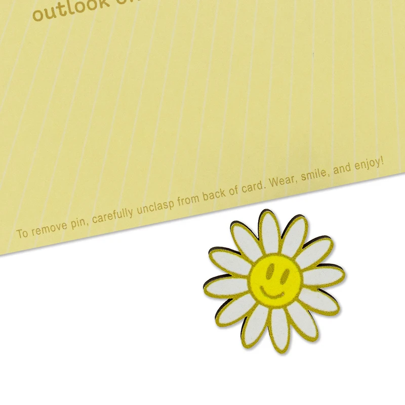 You Make the World a Happier Place Birthday Card With Wearable Pin for only USD 9.99 | Hallmark