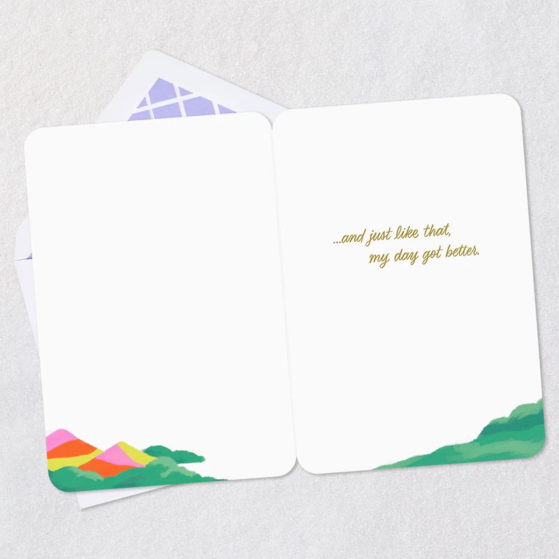 Thoughts of You Make My Day Better Thinking of You Card for only USD 2.99 | Hallmark