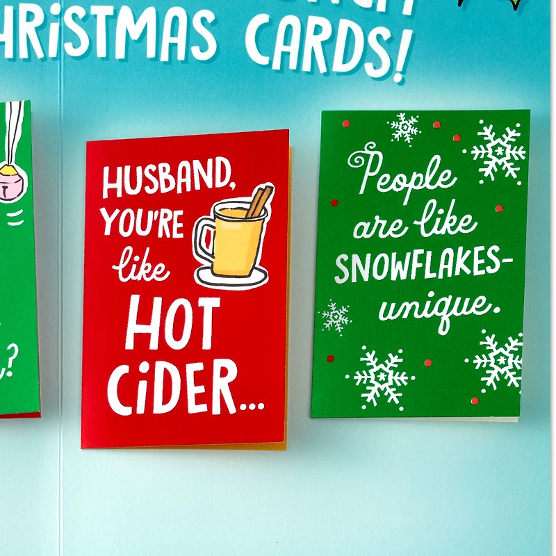 I Love You in So Many Ways Funny Christmas Card for Husband With Mini Cards for only USD 6.59 | Hallmark