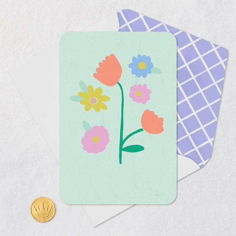 Tulips and Spring Flowers Blank Card for only USD 2.99 | Hallmark