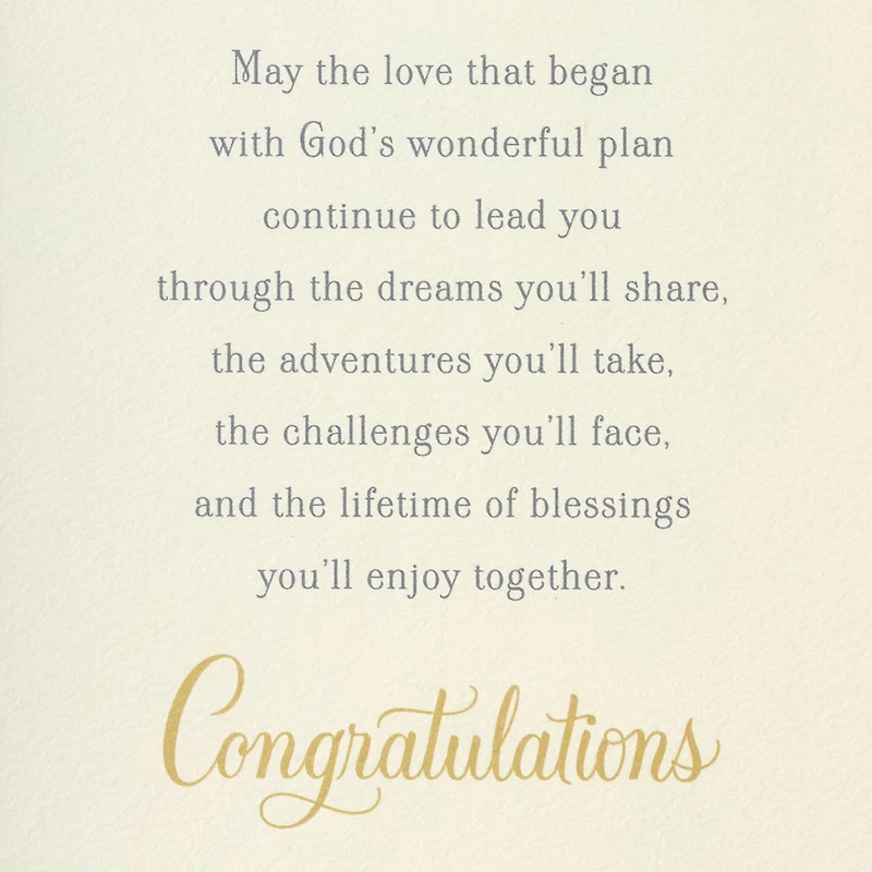 Love Is Patient Religious Wedding Card for only USD 5.99 | Hallmark