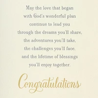 A Lifetime of Blessings Religious Wedding Card for only USD 5.99 | Hallmark