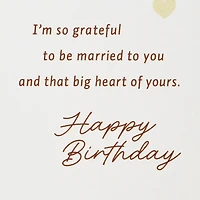 Love Your Big Heart Birthday Card for Husband for only USD 5.99 | Hallmark