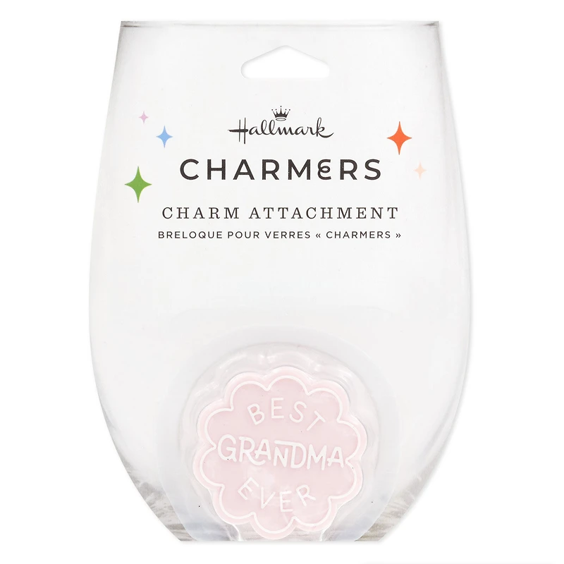 Charmers Best Grandma Ever Pink Silicone Charm for only USD 8.99 | Hallmark