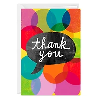 Word Bubble Custom Thank-You Card for only USD 4.99 | Hallmark