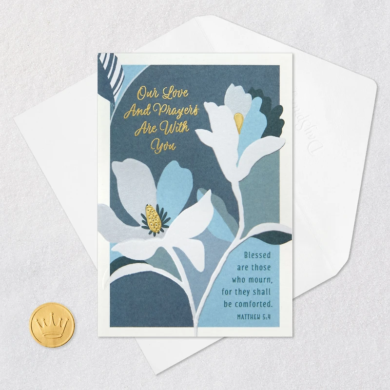 Our Prayers Are With You Religious Sympathy Card for only USD 4.59 | Hallmark