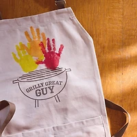Grilly Great Guy Adult Apron Handprint Kit for only USD 34.99 | Hallmark