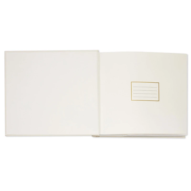 Today, Tomorrow, Always Gold on Cream Linen Photo Album for only USD 28.99 | Hallmark