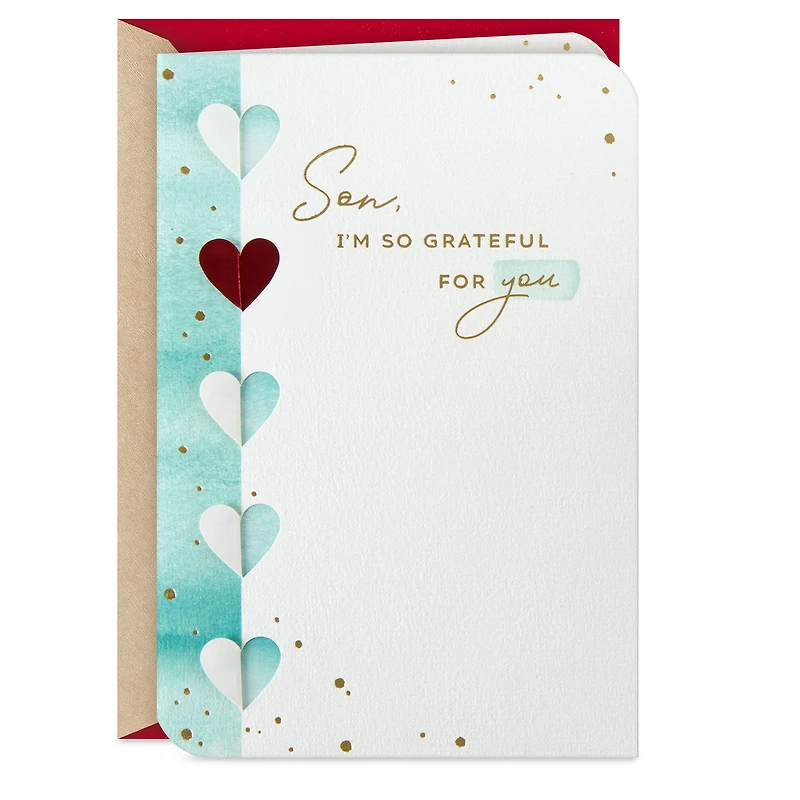 I'm So Grateful for You Valentine's Day Card for Son for only USD 7.99 | Hallmark