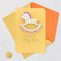 Strong, Unique and Loved New Baby Girl Card for only USD 6.99 | Hallmark