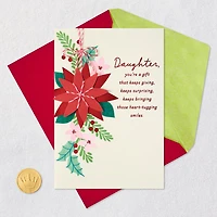 You're a Gift That Keeps Giving Christmas Card for Daughter for only USD 6.99 | Hallmark