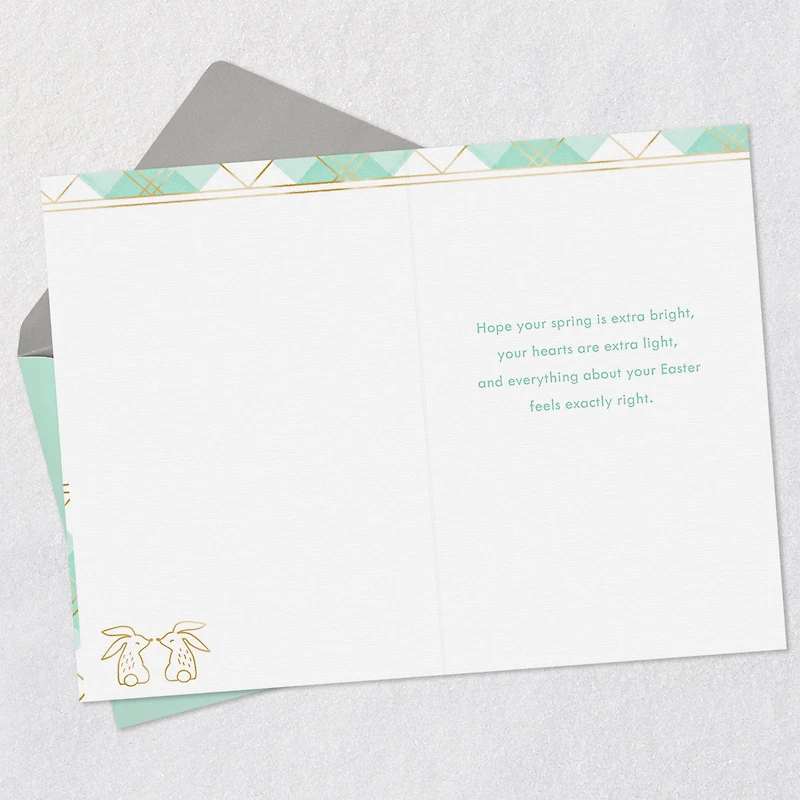 Extra Bright Spring and Extra Light Hearts Easter Card for Couple for only USD 3.99 | Hallmark