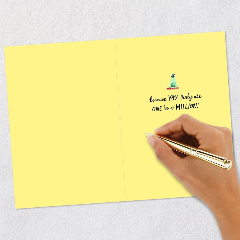 You're One In A Million Birthday Card for only USD 0.99 | Hallmark