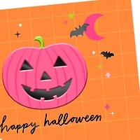 Pink Jack-O'-Lantern and Moon Halloween Card for only USD 2.99 | Hallmark