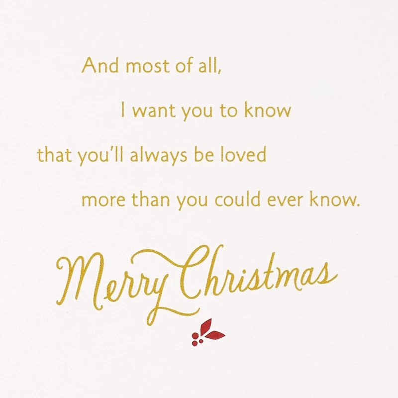 You Mean So Much to Me Christmas Card for Daughter for only USD 5.59 | Hallmark