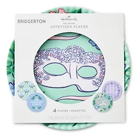 Bridgerton Appetizer Plates, Set of 4 for only USD 24.99 | Hallmark