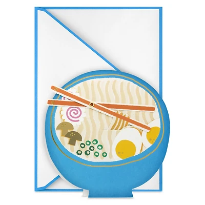 Just the Way You Like It Ramen Bowl Papercraft Thinking of You Card for only USD 5.99 | Hallmark