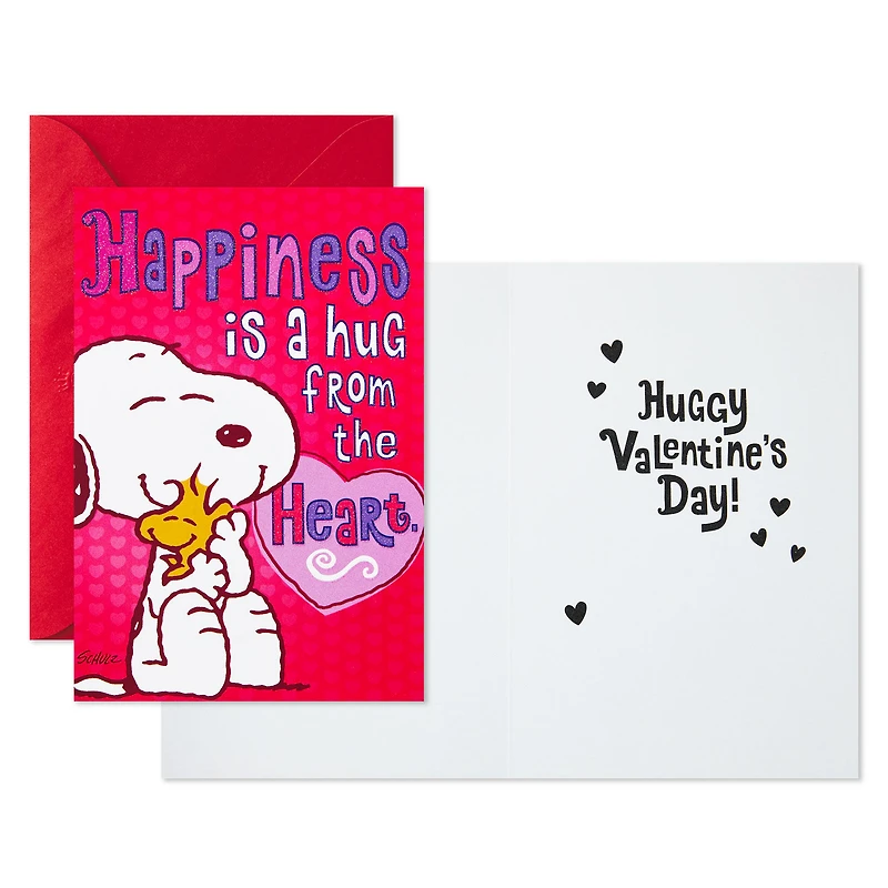Peanuts® Happiness and Heart Valentine's Day Cards, Pack of 8 for only USD 7.99 | Hallmark
