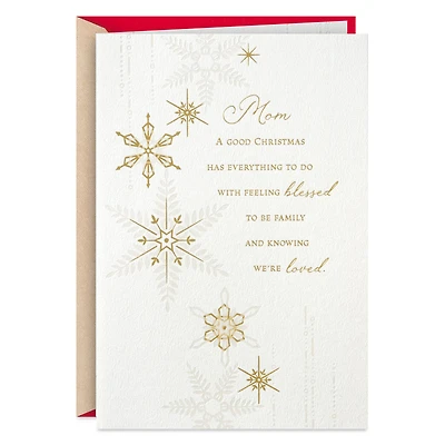 Blessed to Be Family Christmas Card for Mom for only USD 5.99 | Hallmark