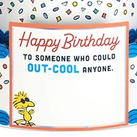 Peanuts® Joe Cool Snoopy Cake 3D Pop-Up Birthday Card for only USD 8.99 | Hallmark
