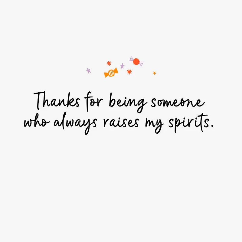 Thanks for Raising My Spirits Halloween Card for Friend for only USD 3.99 | Hallmark