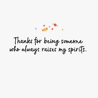 Thanks for Raising My Spirits Halloween Card for Friend for only USD 3.99 | Hallmark