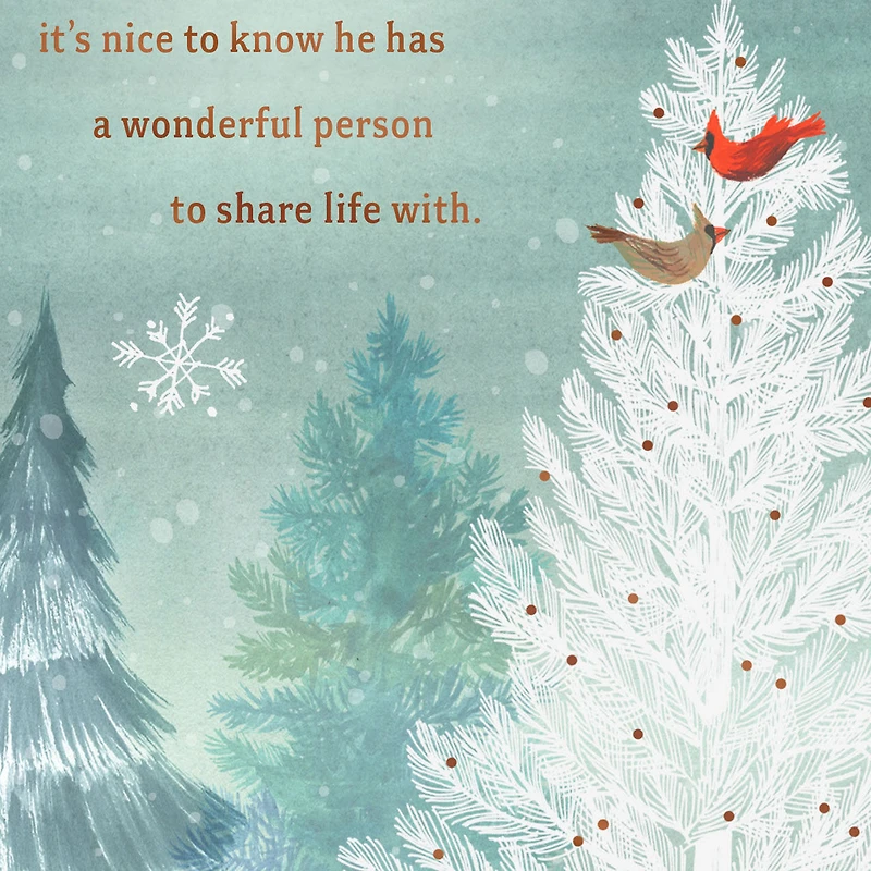 Grateful for You Both Christmas Card for Nephew and Partner for only USD 2.99 | Hallmark