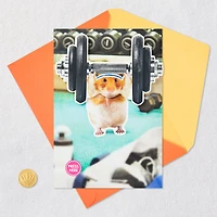 Pump Up the Fun Funny Musical Birthday Card With Motion for only USD 9.59 | Hallmark