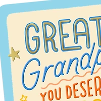You Deserve the Best Birthday Card for Great-Grandpa for only USD 3.99 | Hallmark