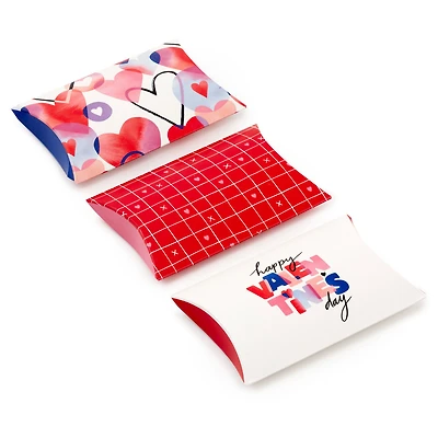 Happy Valentine's Day 3-Pack Assorted Small Pillow Box Bundle for only USD 4.99 | Hallmark