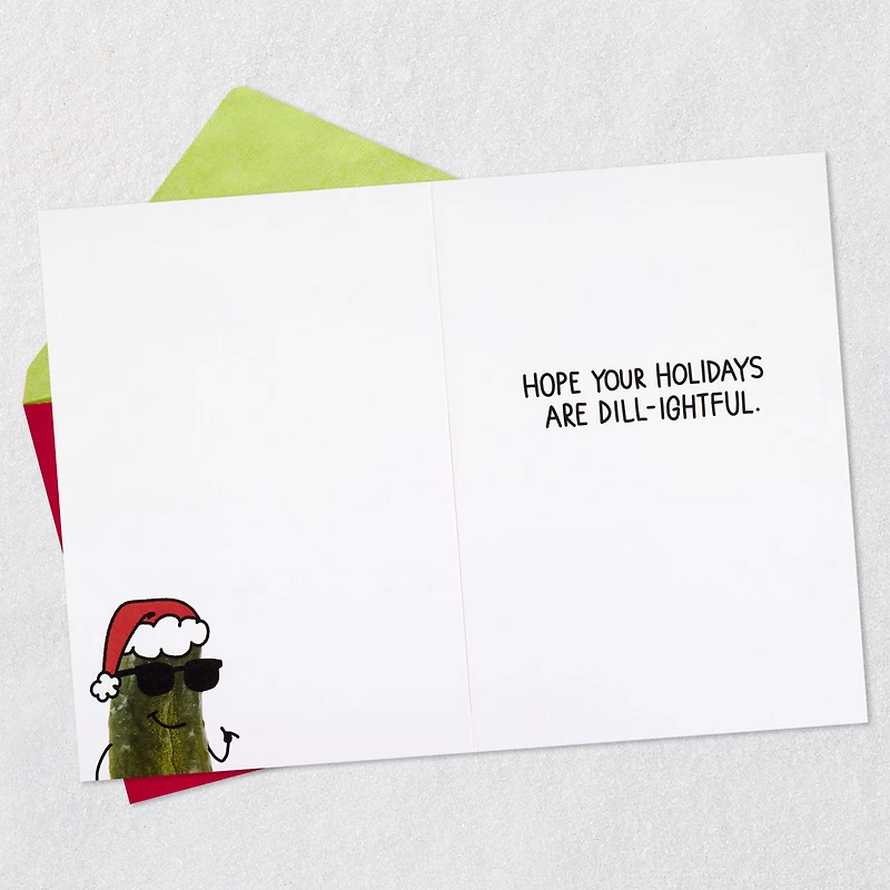 Jolly Old Saint Pickle-laus Funny Christmas Card for only USD 4.49 | Hallmark