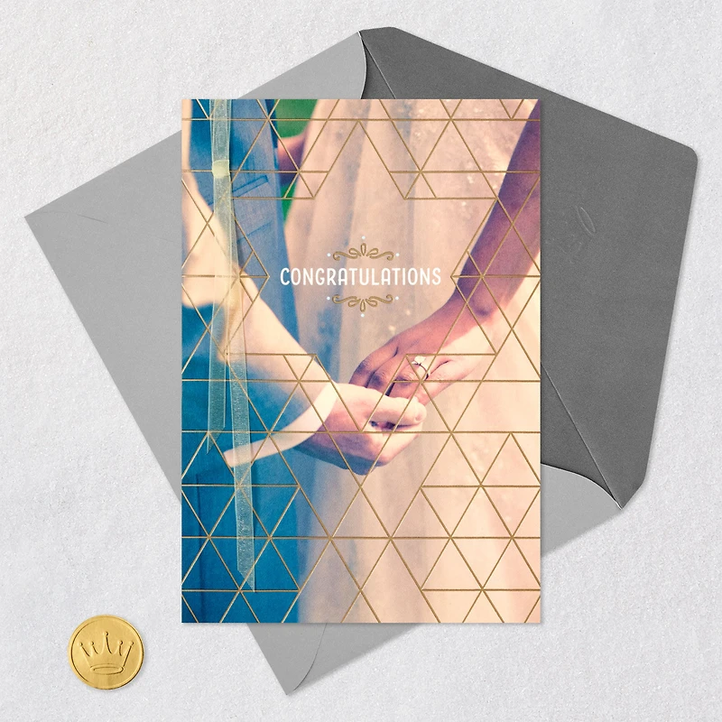 Love, Faith and Blessings Jewish Wedding Card for only USD 3.99 | Hallmark