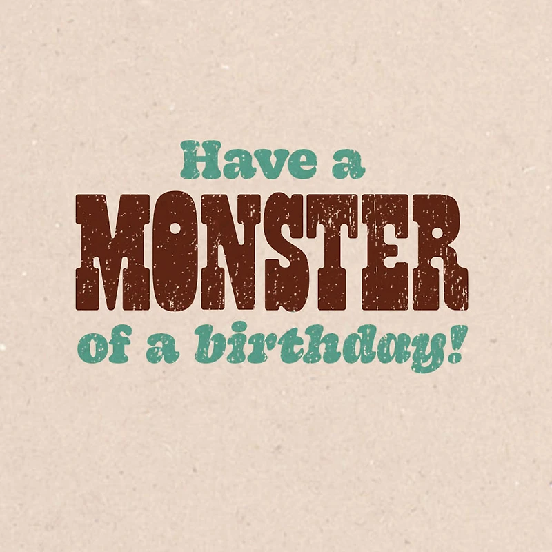 Bigfoot Funny Musical Birthday Card for only USD 7.99 | Hallmark