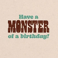 Bigfoot Funny Musical Birthday Card for only USD 7.99 | Hallmark