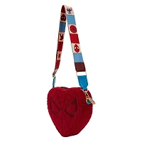 Loungefly Marvel Spider-Man Heart-Shaped Crossbody Bag for only USD 70.00 | Hallmark