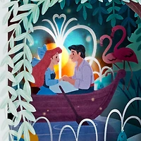 Disney The Little Mermaid You're the Best Part of My World Romantic Musical 3D Pop-Up Love Card With Light for only USD 11.99 | Hallmark