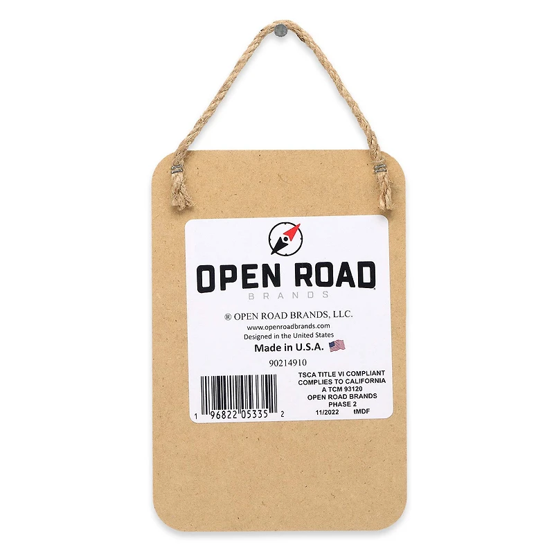 Open Road Garage Clack Your Tongs Wood Quote Sign for only USD 9.99 | Hallmark