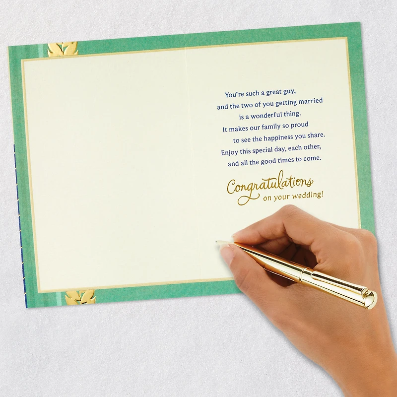You're a Special Part of Our Family Wedding Card for Son-in-Law for only USD 3.99 | Hallmark