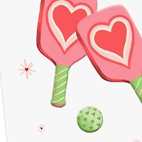 Serving Up Happiness, Pickleball Valentine's Day Card for only USD 3.99 | Hallmark