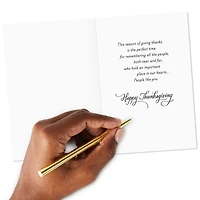 The Important People in Our Hearts Thanksgiving Cards, Pack of 6 for only USD 6.99 | Hallmark