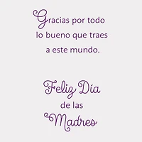 Thankful for You Spanish-Language Money Holder Mother's Day Card for only USD 2.99 | Hallmark