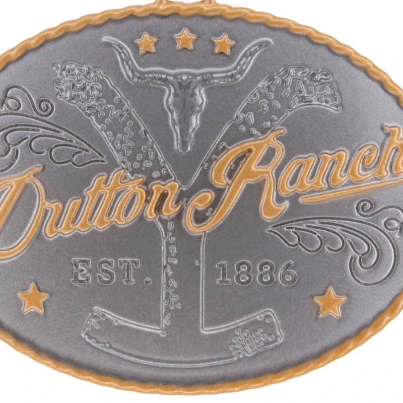 Yellowstone Dutton Ranch Belt Buckle Metal Hallmark Ornament for only USD 17.49 | Hallmark
