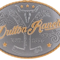 Yellowstone Dutton Ranch Belt Buckle Metal Hallmark Ornament for only USD 17.49 | Hallmark