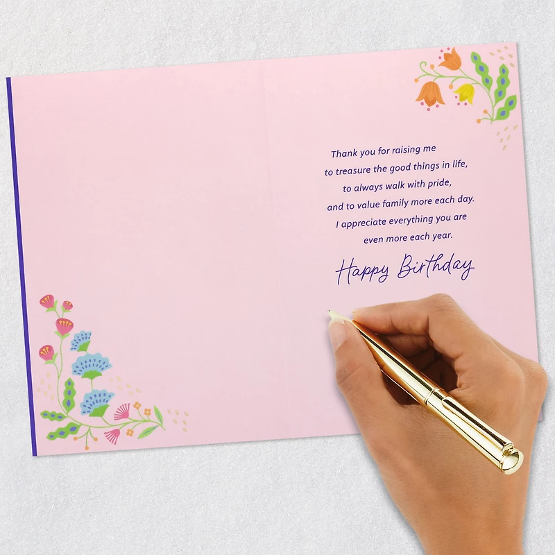 Thank You for Raising Me Birthday Card for Mom for only USD 9.99 | Hallmark