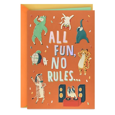 All Fun No Rules Grandparents Day Card for only USD 4.59 | Hallmark