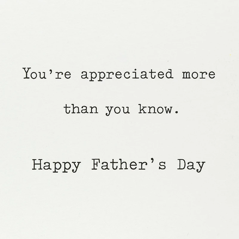 Thank You for Always Being There Father's Day Card for only USD 5.99 | Hallmark