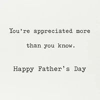 Thank You for Always Being There Father's Day Card for only USD 5.99 | Hallmark